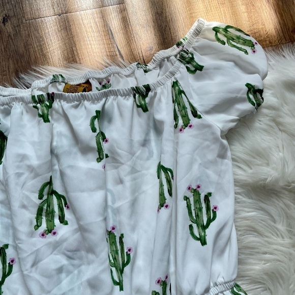 Wrangler Off The Shoulder Cactus Dress - Picture 5 of 5